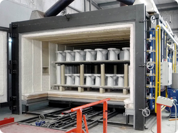 
	SHUTTLE KILN 
