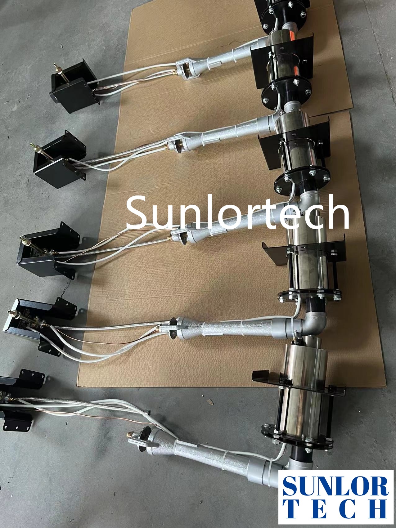 original factory sunlortech gas burner for pizza oven safety flame off protect
