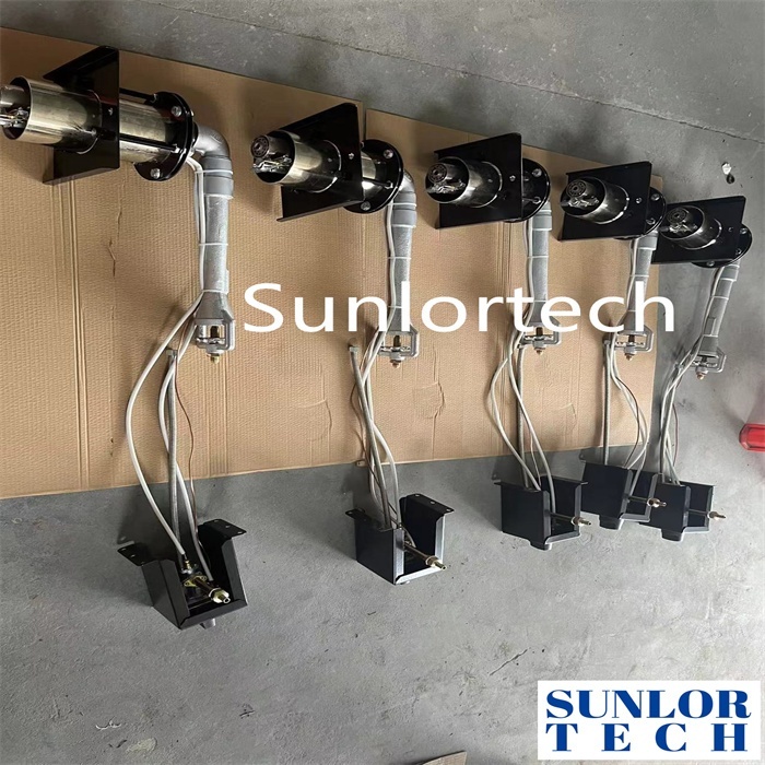 original factory sunlortech gas burner for pizza oven safety flame off protect