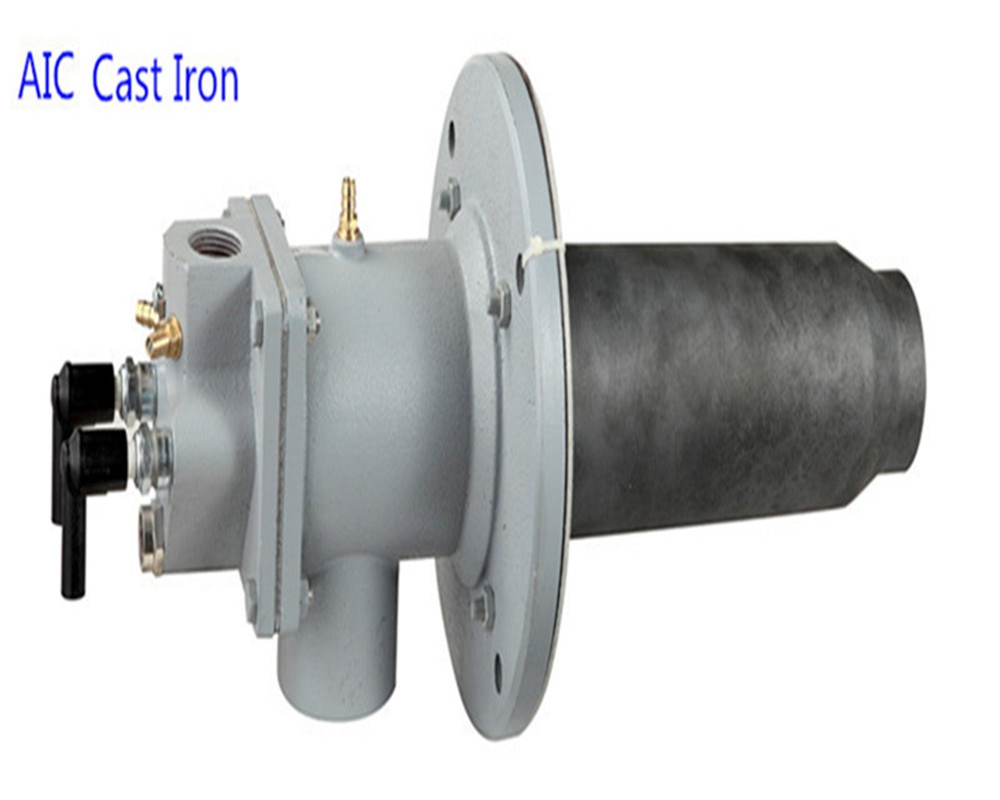Combustion system  manufactruer for industrial gas furnace burner AIO/AIC cast Iron/alluminum furnace kiln nozzel