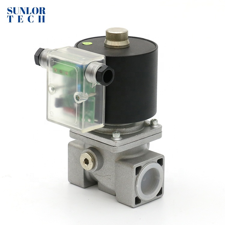 furance/kiln/boiler combuston system solenoid valve to cut off the fule of air