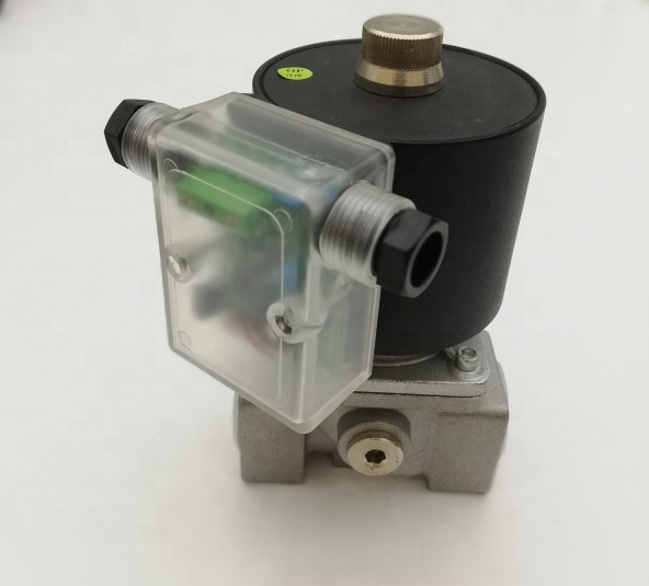 furance/kiln/boiler combuston system solenoid valve to cut off the fule of air