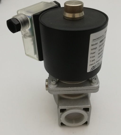 furance/kiln/boiler combuston system solenoid valve to cut off the fule of air