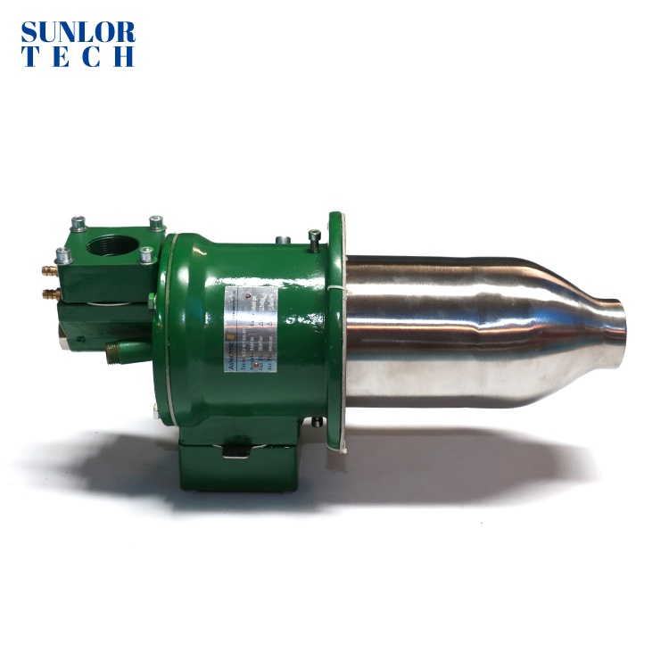 industrial gas burner furnace high speed velocity low nitrogen burner ATJ040 series using for heat treatment