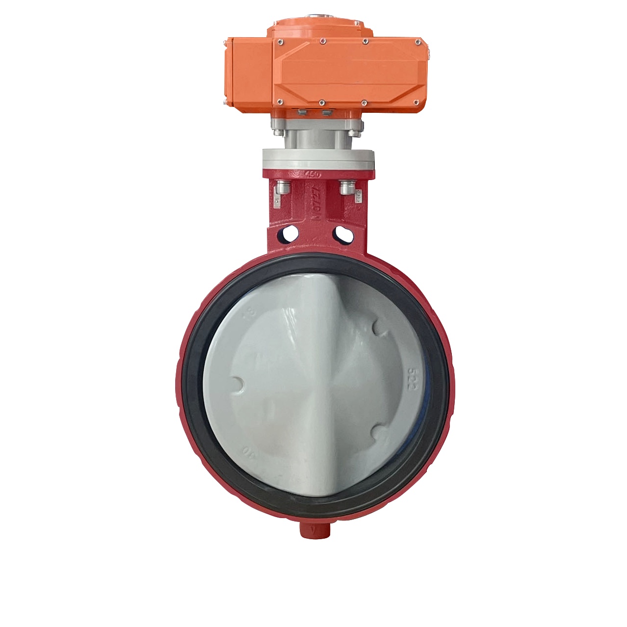 Professional Manufacture DN50 DN65 DN100 motorized butterfly valve 4-20ma electric control flange butterfly valve