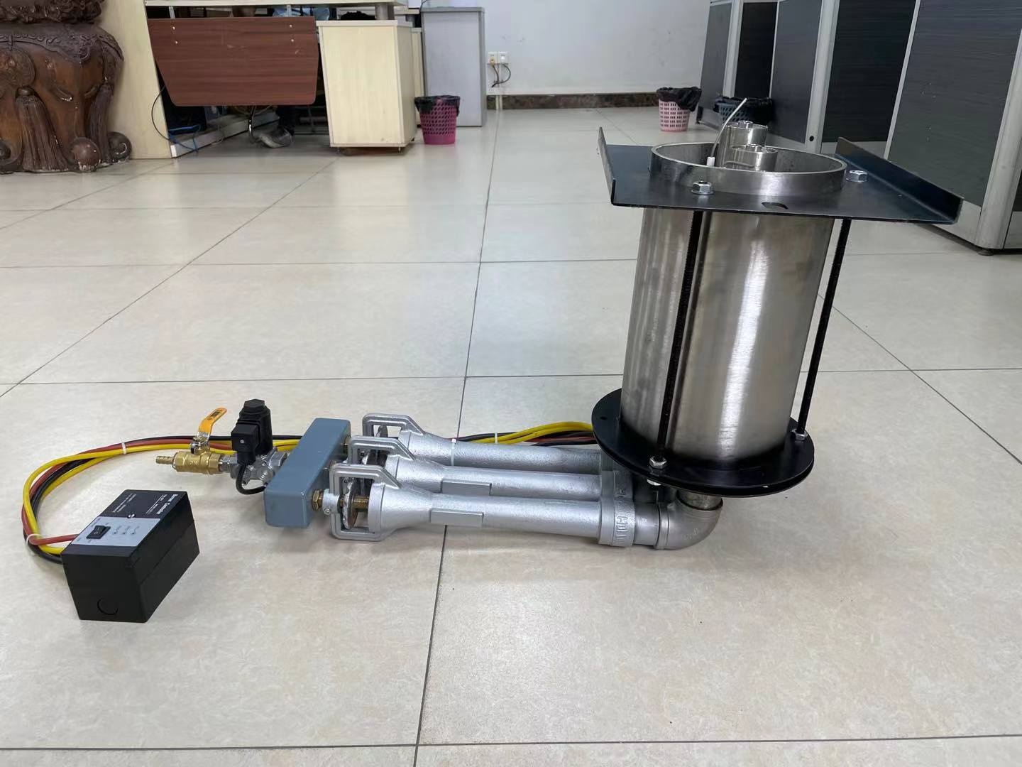 Sunlor Manufacturer Industry Automatic LNG LPG NGP Gas Burner For Pizza Cooking Oven , Pizza Stove