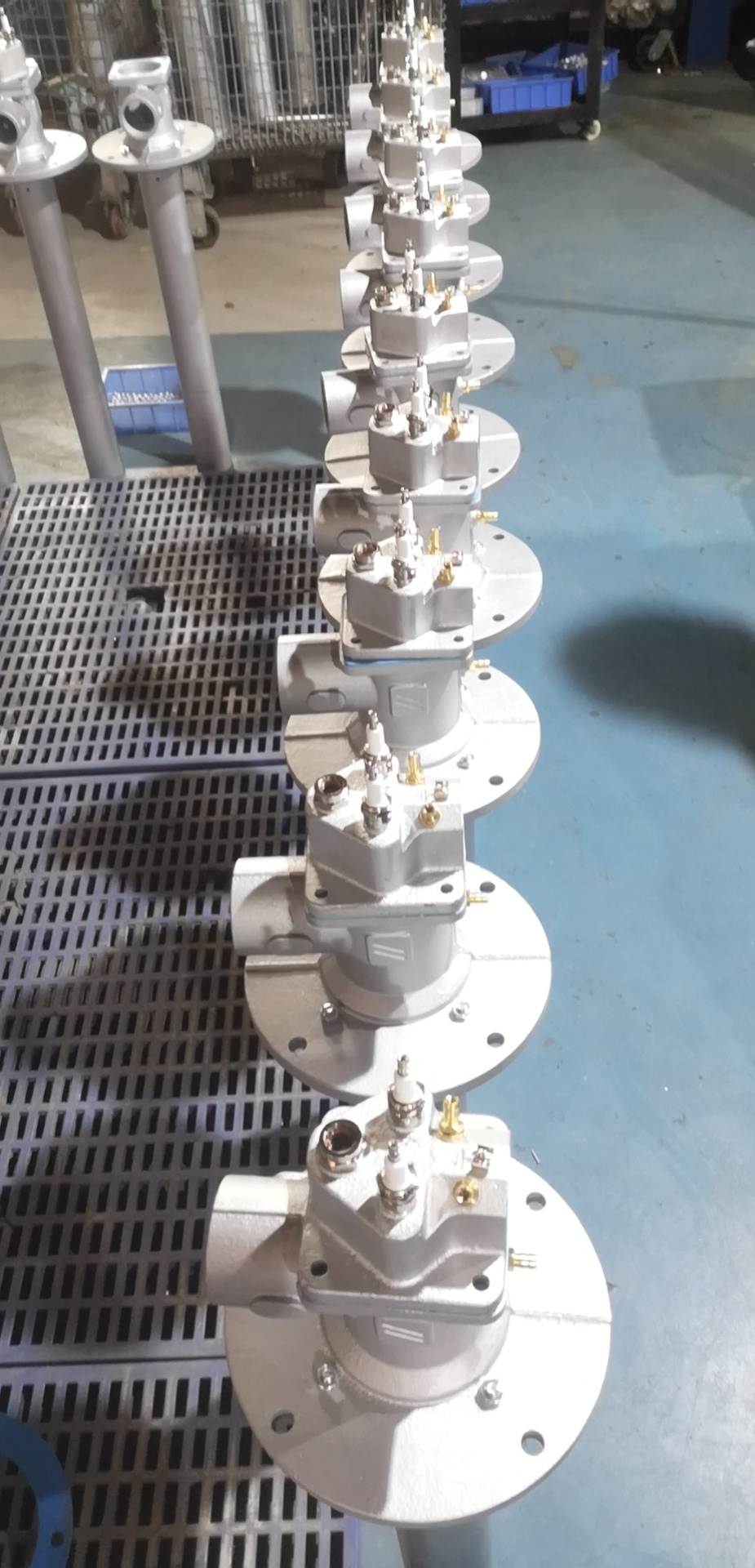 150kW DIO china heat treatment furnace cast iron gas burner for industrial