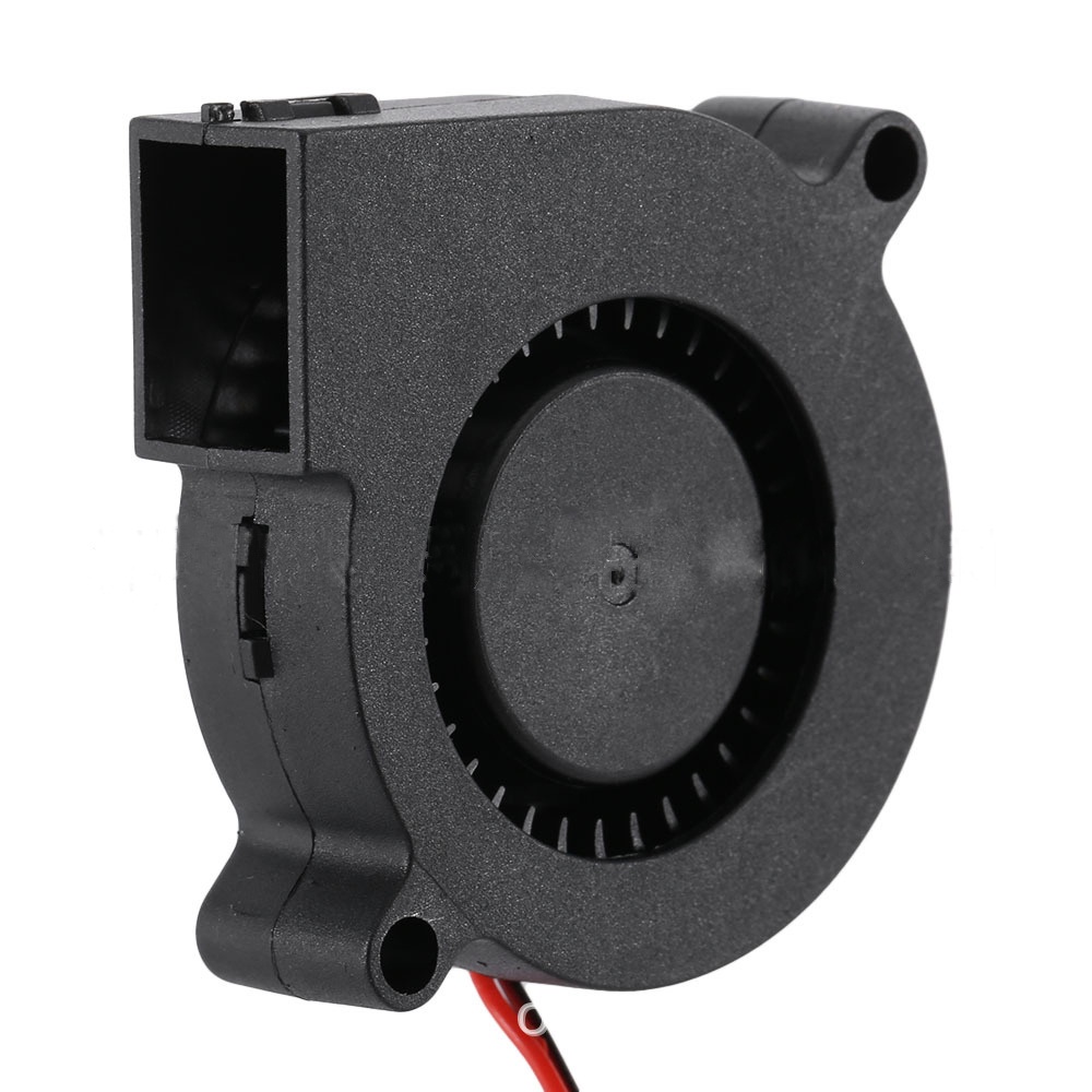 12V / 24V DC blower small fan 5015 ultra-quiet turbo blower circuit board cooling fan