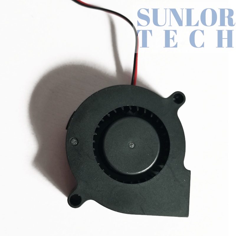 12V / 24V DC blower small fan 5015 ultra-quiet turbo blower circuit board cooling fan