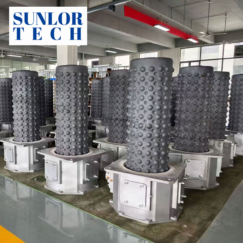 Quemador autorrecuperativo Sunlortech A-MAX | Quemador industrial de ahorro energético con precalentamiento de aire para hornos industriales y hornos de tratamiento térmico
