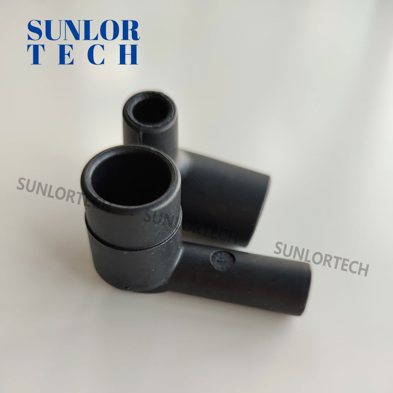 Специальный бакелитовый колпачок для электрода горелки — коррозионностойкий, жаростойкий, дугостойкий изолирующий кожух. Комплектующее для воспламеняющего электрода горелки.