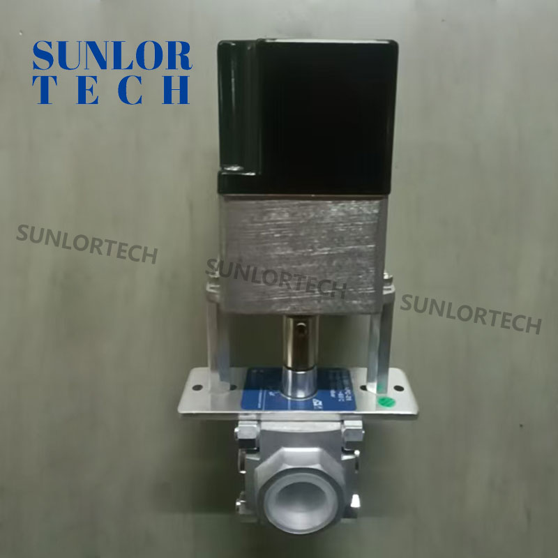 Электрическая воздушная заслонка AT31-30T3R 4-колесная + AFC25, пропорциональное регулирование газ/воздух, клапан управления расходом воздуха/газа