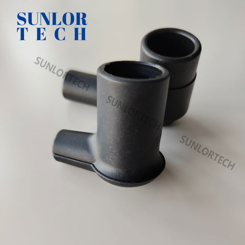 Специальный бакелитовый колпачок для электрода горелки — коррозионностойкий, жаростойкий, дугостойкий изолирующий кожух. Комплектующее для воспламеняющего электрода горелки.