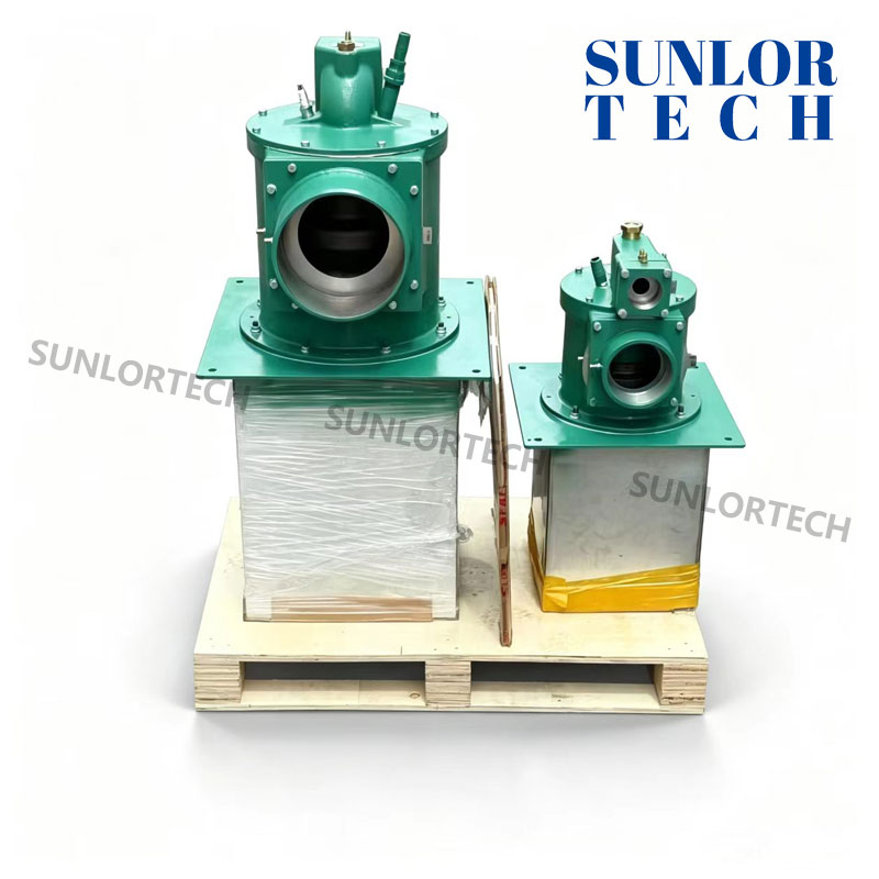 Quemador de Gas Industrial FN0075 Quemador de Combustión Directa de Bajo NOx 200kW Quemador para Horno de Alta Temperatura Detección de Llama UV Cámara de Horno