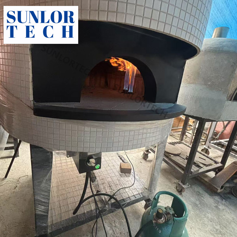 HXPS-2 pizza oven dual head burner