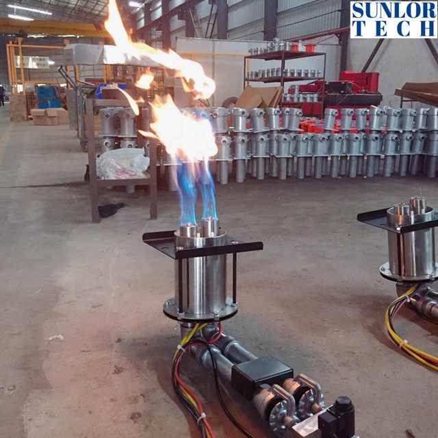 Pizza Oven Gas And Wood Pizza Oven Gas Burner System LPG Gas Burner For Pizza Oven
