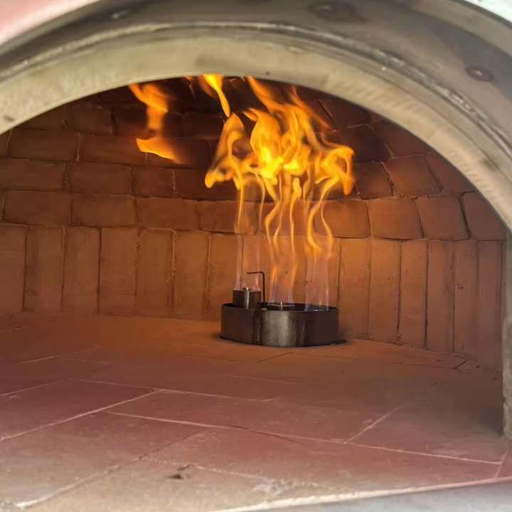 Pizza Oven Gas And Wood Pizza Oven Gas Burner System LPG Gas Burner For Pizza Oven