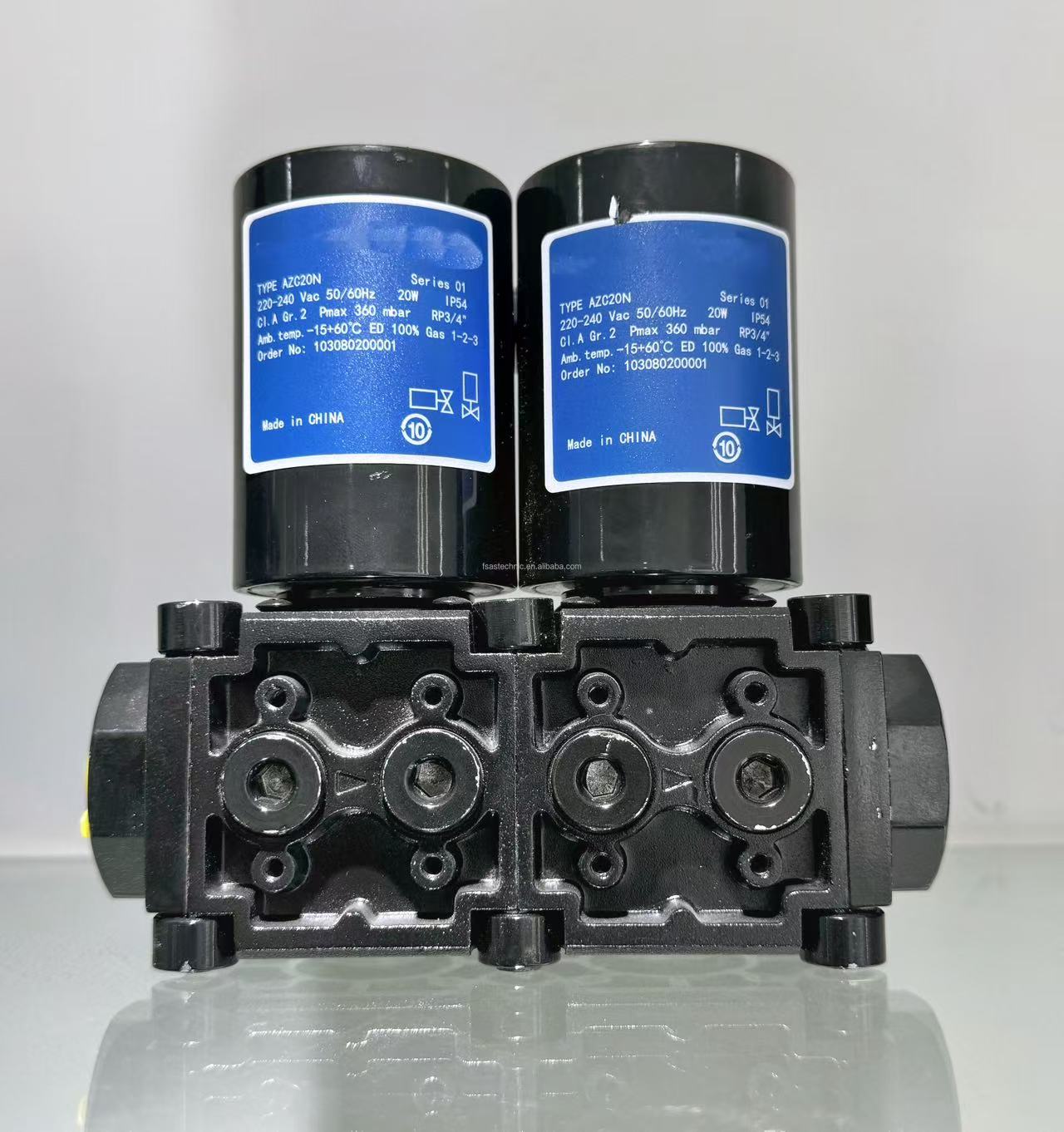 AZC.N/L Series Gas Combination Solenoid Valve