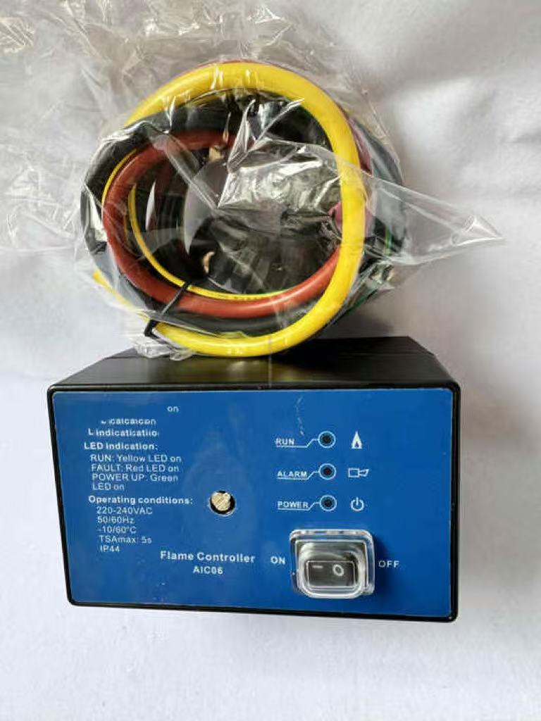 Aic 06 gas burner controller temperature gas box