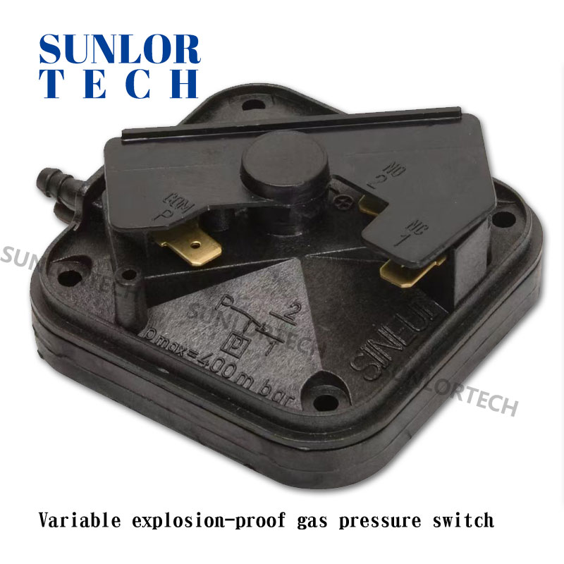 Variable explosion-proof gas pressure switch