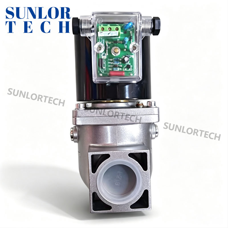Sunlortech Válvula solenoide de gas AG32R acción directa vacío/presión cero corte de seguridad GLP gas natural
