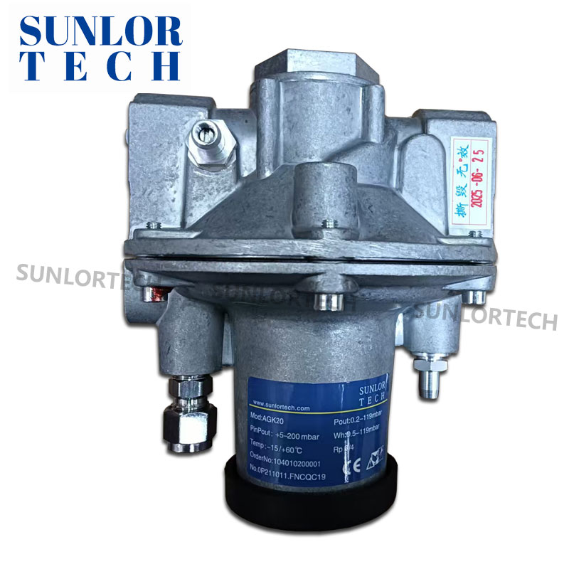 AGK 20 Gas/Air Ratio Control Valve for Industrial Burners - Energy Efficient Combustion, Precise Regulation
