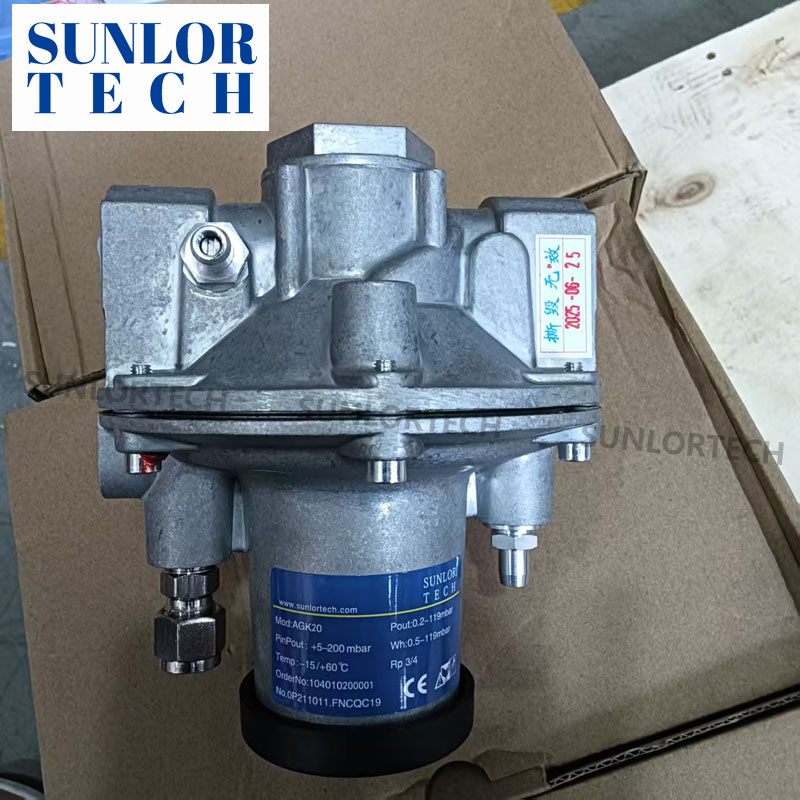 AGK 20 Gas/Air Ratio Control Valve for Industrial Burners - Energy Efficient Combustion, Precise Regulation