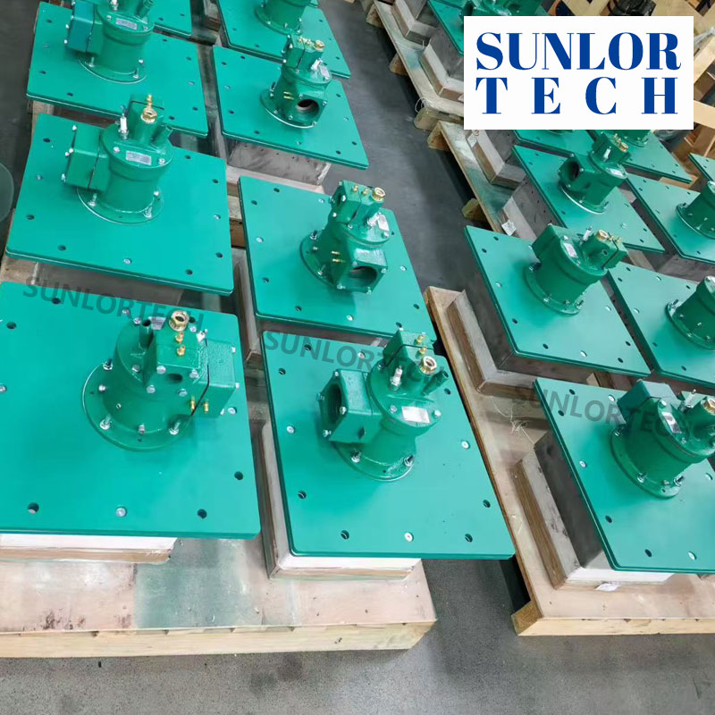 Quemador de Gas Industrial FN0075 Quemador de Combustión Directa de Bajo NOx 200kW Quemador para Horno de Alta Temperatura Detección de Llama UV Cámara de Horno
