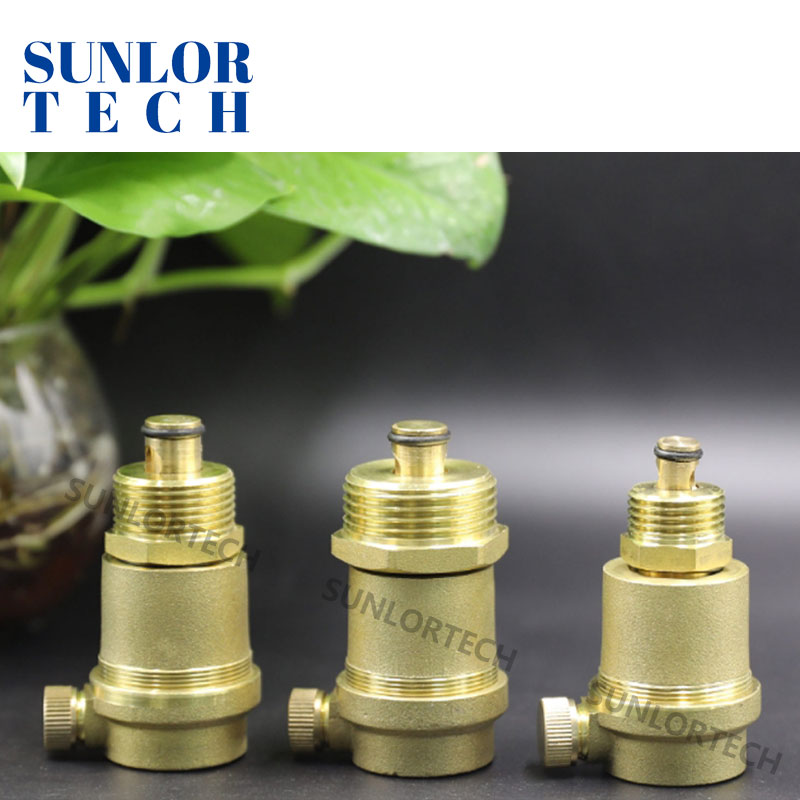 All copper automatic exhaust valve