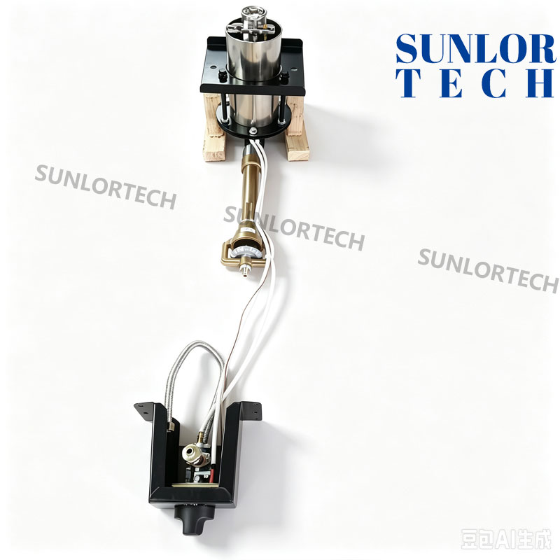 Sunlortech HXPS-1 Quemador de gas para horno de pizza: sistema de quemador multicombustible GLP/GN de bajo consumo para hornos de pizza comerciales y domésticos.
