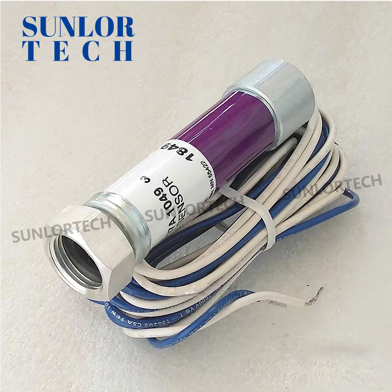 Industrial burner flame monitor