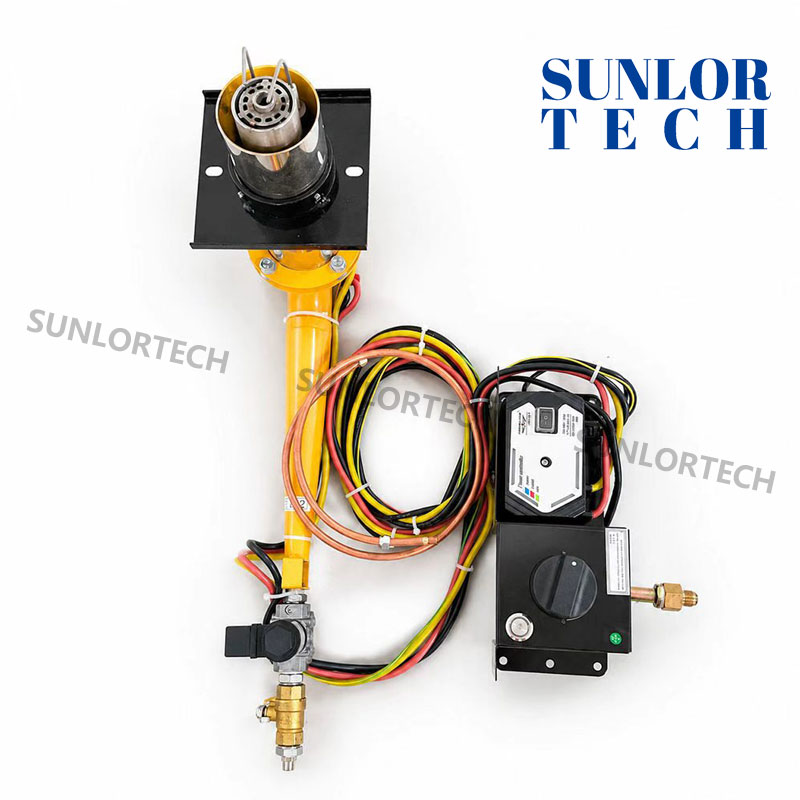 Sunlortech HXSP-1-C Quemador de gas para horno de pizza - Sistema de quemador de bajo consumo para gas licuado de petróleo (GLP)/gas natural/metano/butano - Fabricante OEM