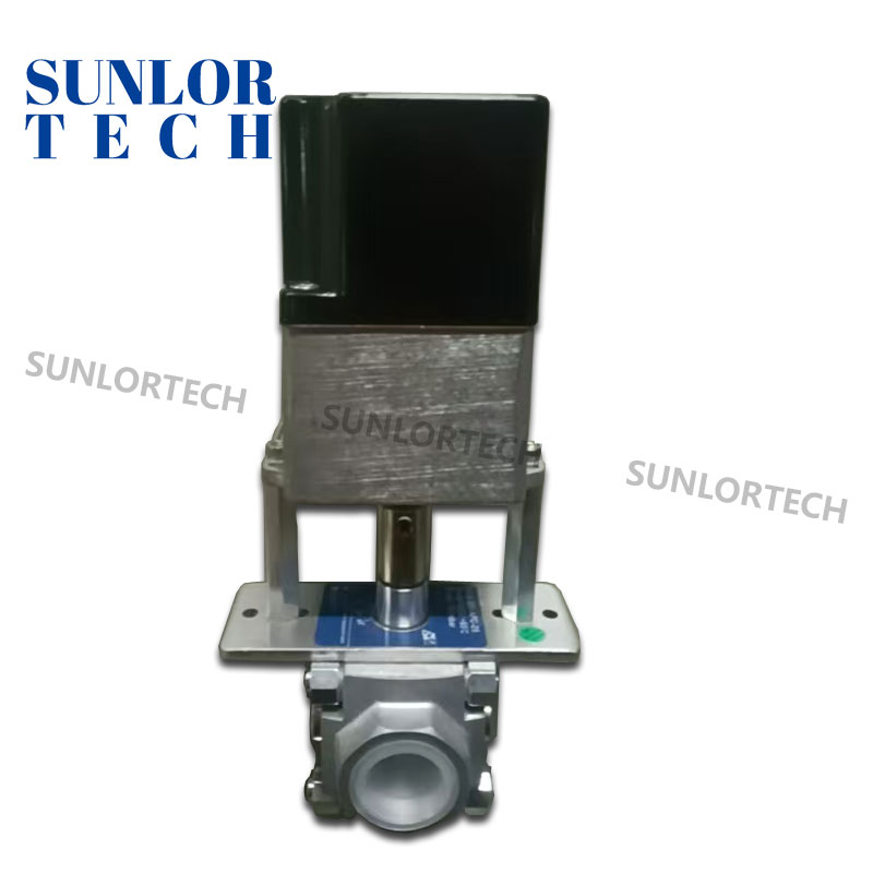 Электрическая воздушная заслонка AT31-30T3R 4-колесная + AFC25, пропорциональное регулирование газ/воздух, клапан управления расходом воздуха/газа