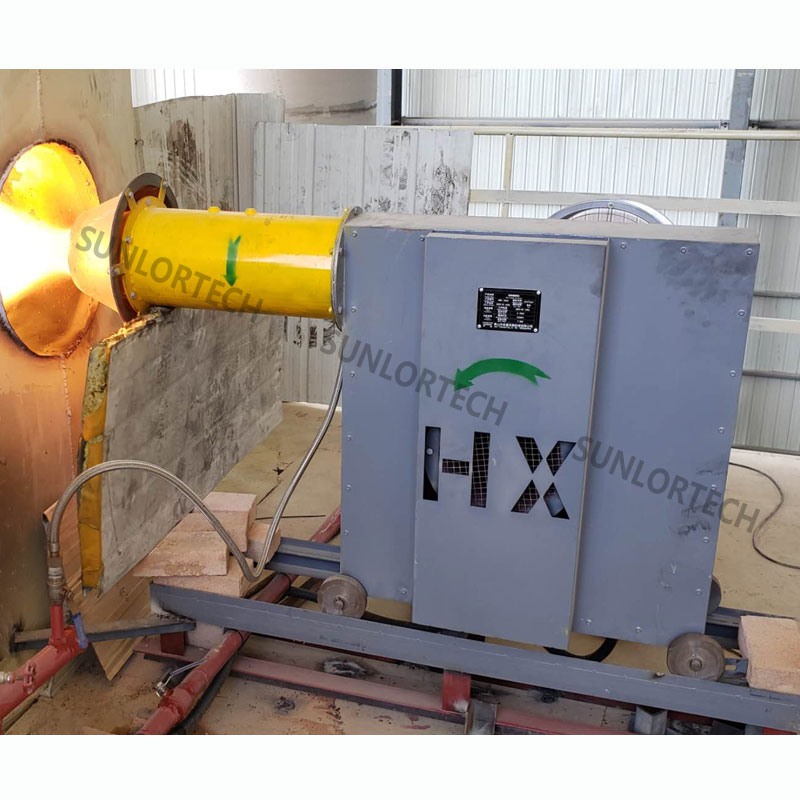 Высокоэффективная прямоточная горелка ротационного типа для тяжелого мазута для плавильной печи свинца, стабильная и энергосберегающая  Заказной вариант