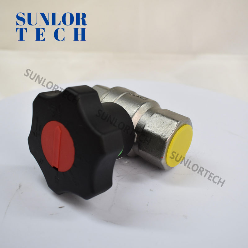 Регулирующий клапан AGH25 для газа/воздуха, клапан распределения потока на прямых участках трубы.