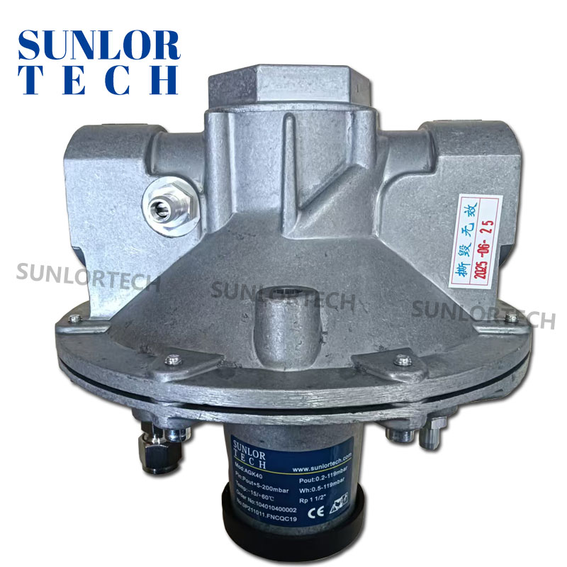 Industrial burner AGK 40 air-fuel ratio valve industrial burner ratio control valve high precision control