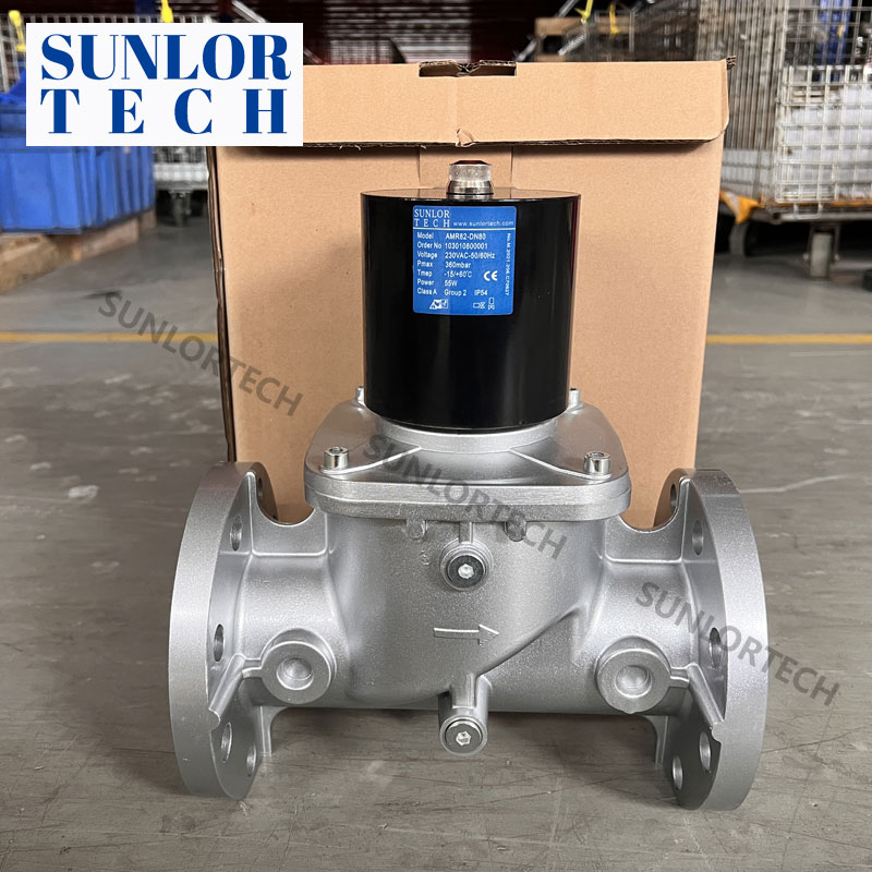 AMR 82 fuel gas solenoid valve