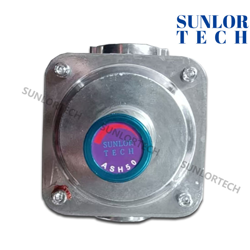 ASH50 Ручной газовый прецизионный регулирующий клапан, Ручной газовый микродроссель для промышленных печей, Ручной алюминиевый сплав, Цельноалюминиевый клапан регулирования потока