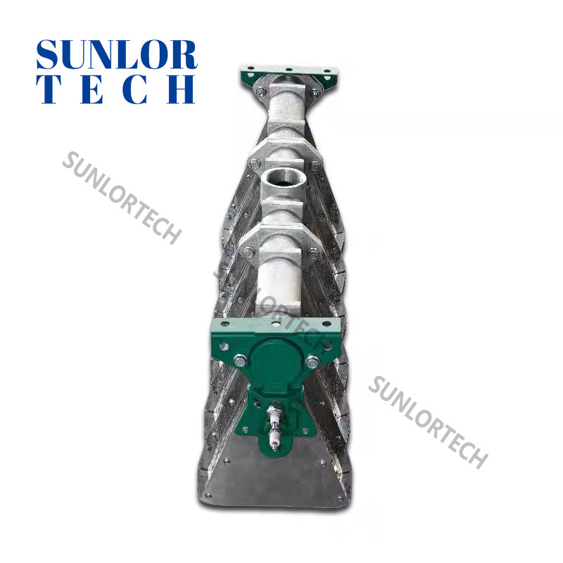 AH-MA воздухонагревательная горелка. Корпус из чугуна/алюминия, стальные крылья. Прямого действия, модуль нагрева горячего воздуха