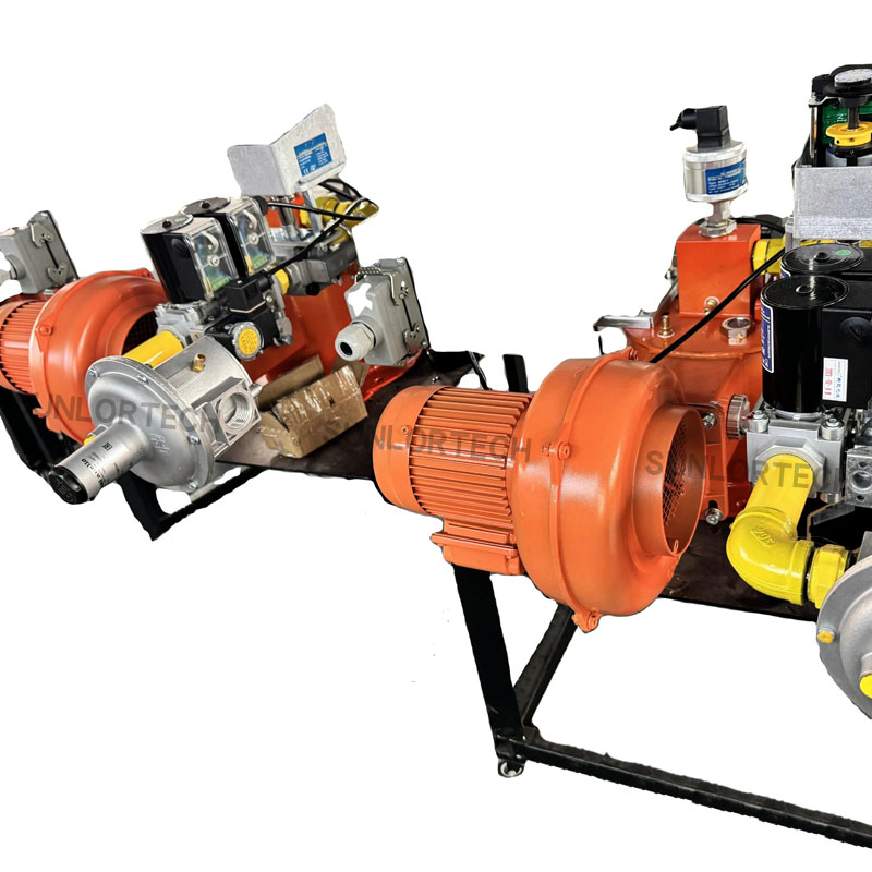 AVP Серия комбинированная горелка с механической пропорциональной регулировкой для стабильного и чистого сжигания, на газе/СУГ