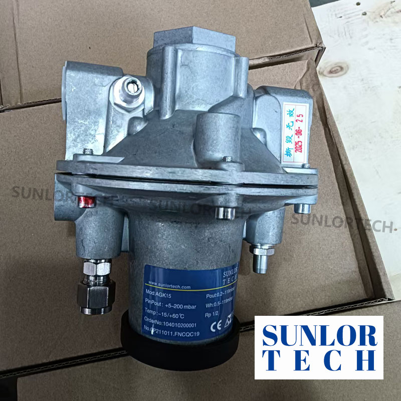 Burner matching gas air ratio linkage control valve AGK 15 air-fuel ratio regulating valve