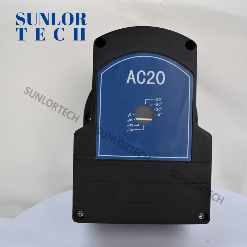 Электрический привод AC20 для дроссельных заслонок/заслонок. Регулирование газа 10:1, сохранение позиции при отключении питания.