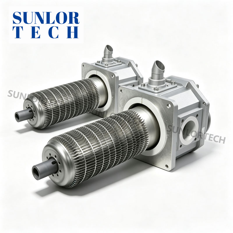 Quemador autorrecuperativo Sunlortech A-MAX | Quemador industrial de ahorro energético con precalentamiento de aire para hornos industriales y hornos de tratamiento térmico