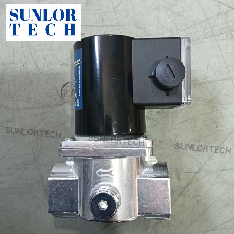 Gas safety guard: high reliability normally closed AVE N25 burner solenoid valve