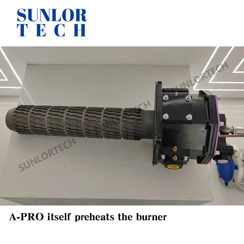 Industrial burner A-PRO itself preheating burner energy saving/nitrogen low burner