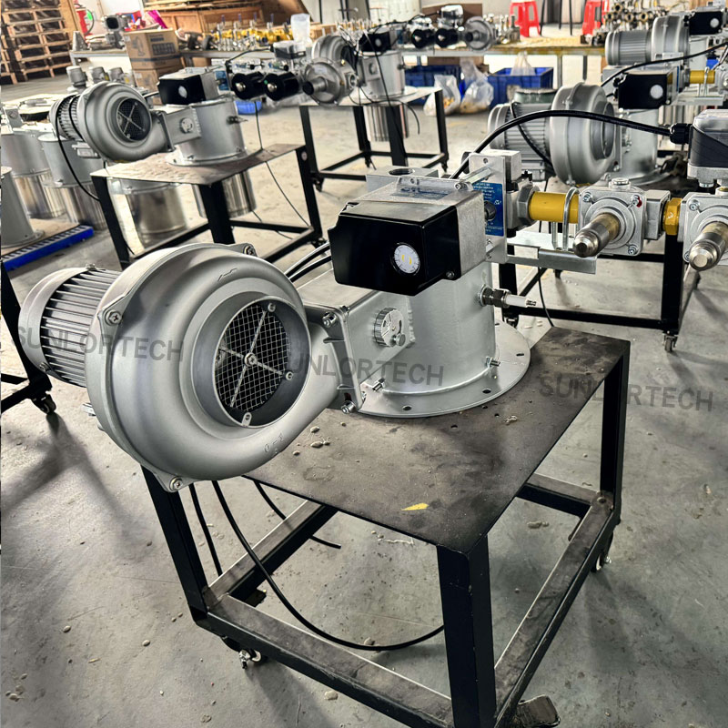 AVP Серия комбинированная горелка с механической пропорциональной регулировкой для стабильного и чистого сжигания, на газе/СУГ