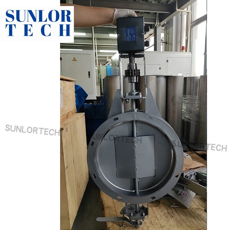AKR150 Butterfly Valve: Hot Air, Pipeline Gas, High Temp Control -