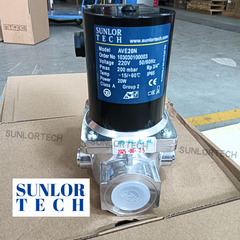 AVE N20 Fast-Acting NC Solenoid Valve for Burners Core burner parts  Long-term stable operation
