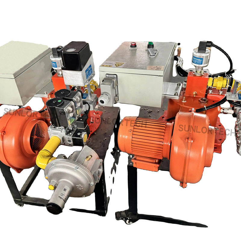 AVP Серия комбинированная горелка с механической пропорциональной регулировкой для стабильного и чистого сжигания, на газе/СУГ